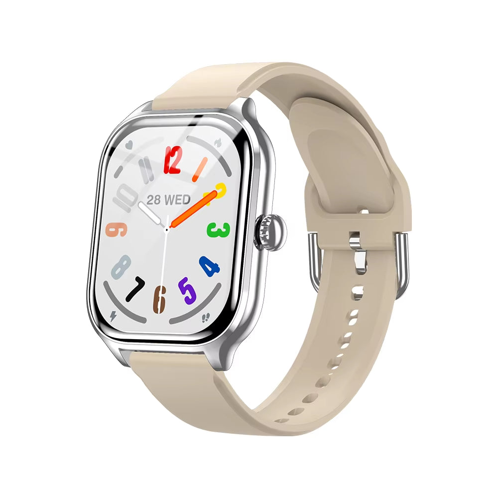 H9 New Smart Watch 2.01 Inch HD Display Answer Make Call Message Preview Sport Modes DIY Dial Weather Forecast for Men Women