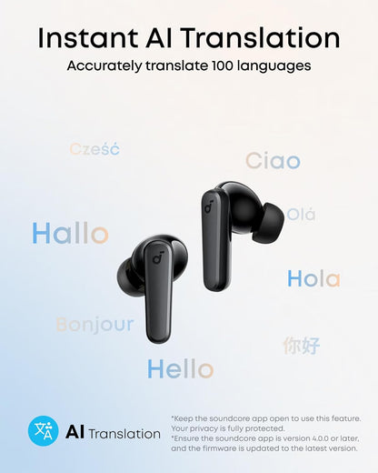 by  P20I True Wireless Earbuds, 10Mm Drivers with Big Bass, Bluetooth 5.3, 30H Long Playtime, IPX5 Water-Resistant, 2 Mics for AI Clear Calls, 22 Preset Eqs, Customization via App