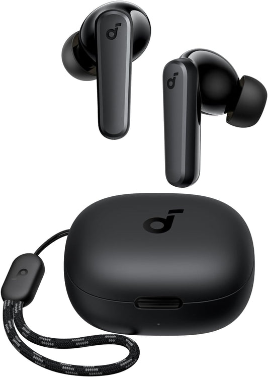 by  P20I True Wireless Earbuds, 10Mm Drivers with Big Bass, Bluetooth 5.3, 30H Long Playtime, IPX5 Water-Resistant, 2 Mics for AI Clear Calls, 22 Preset Eqs, Customization via App