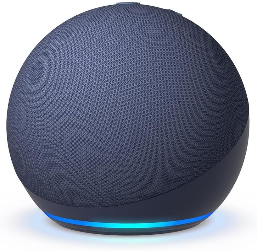 Echo Dot (Newest Gen) | Bluetooth Smart Speaker with Big Vibrant Sound and Wi-Fi | Deep Sea Blue, with Alexa+ Early Access