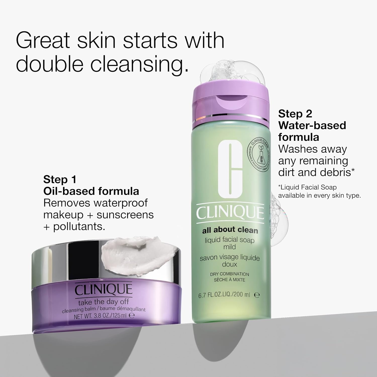 Take the Day off Cleansing Balm Makeup Remover | Dissolves Face + Eye Makeup and Sunscreen | for All Skin Types