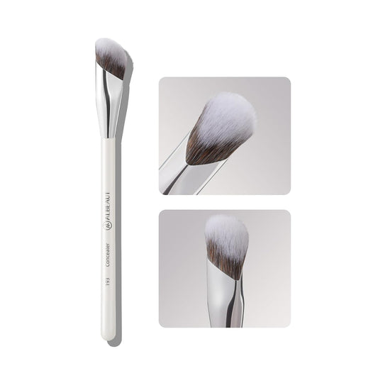 Concealer Brush, Angled under Eye Makeup Small Foundation Precision Face Blending Brush (193 Concealer Brush), 1Pc